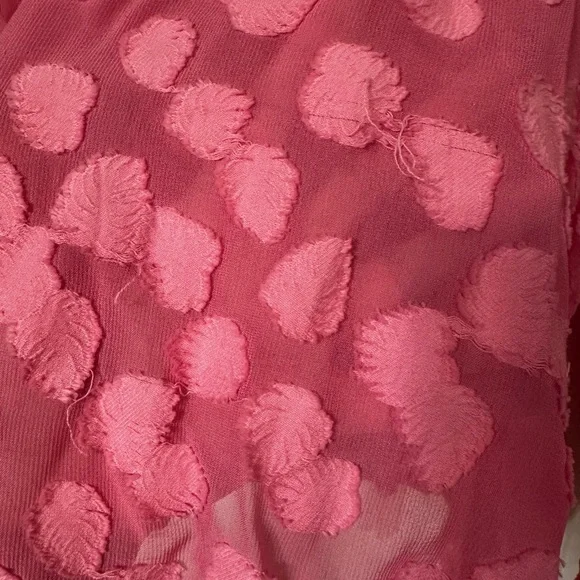 Aratta Pink Blouse with Textured Design - Picture 6 of 16